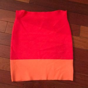 BCBG Maxazria mini skirt